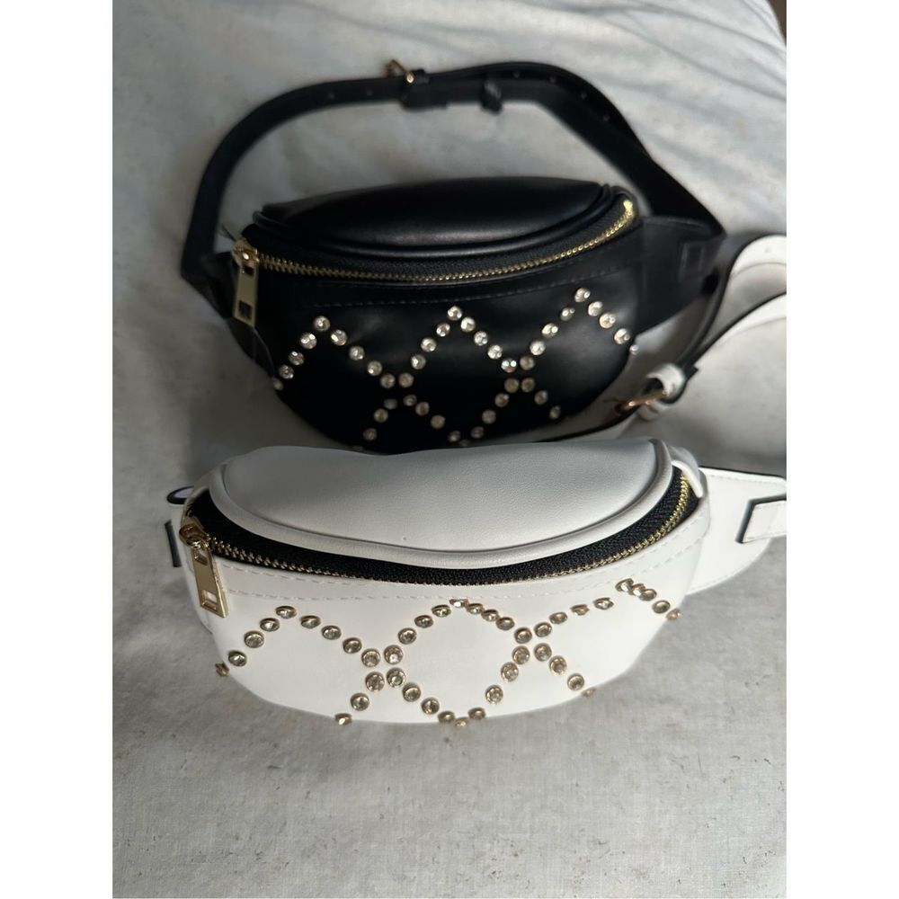 Fanny pack diamond studded bundle of two